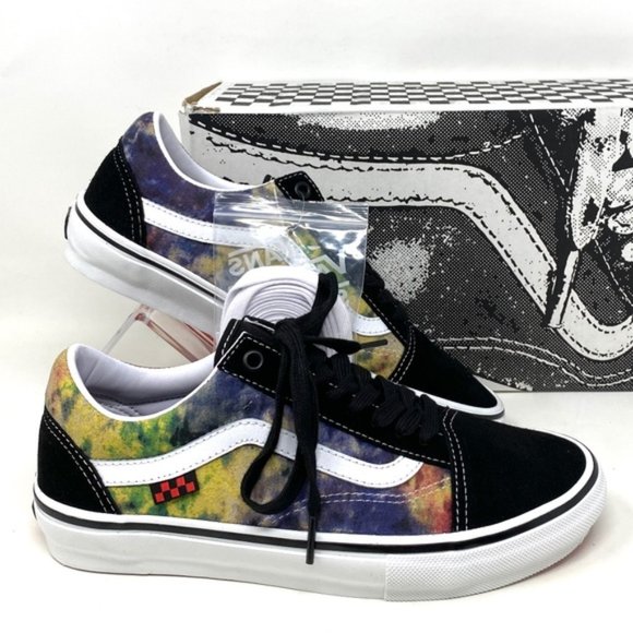 💖MEGA SALE💖VANS Old Skool Skate Low  Black Men’s Canvas Suede   VN0A5FCBBML - Picture 4 of 11